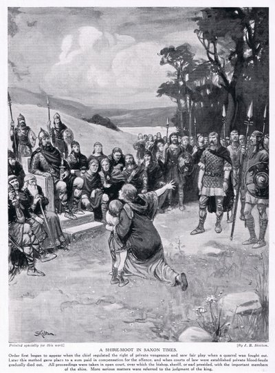 The Shire Moot in Saxon Times by Joseph Ratcliffe Skelton